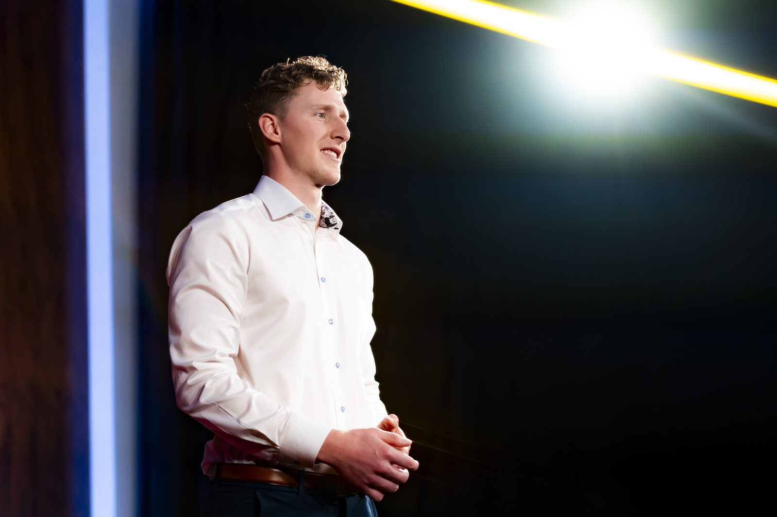 Jack speaking to a healthcare audience